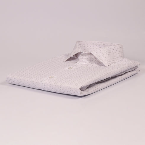 ZR White Printed Shirt